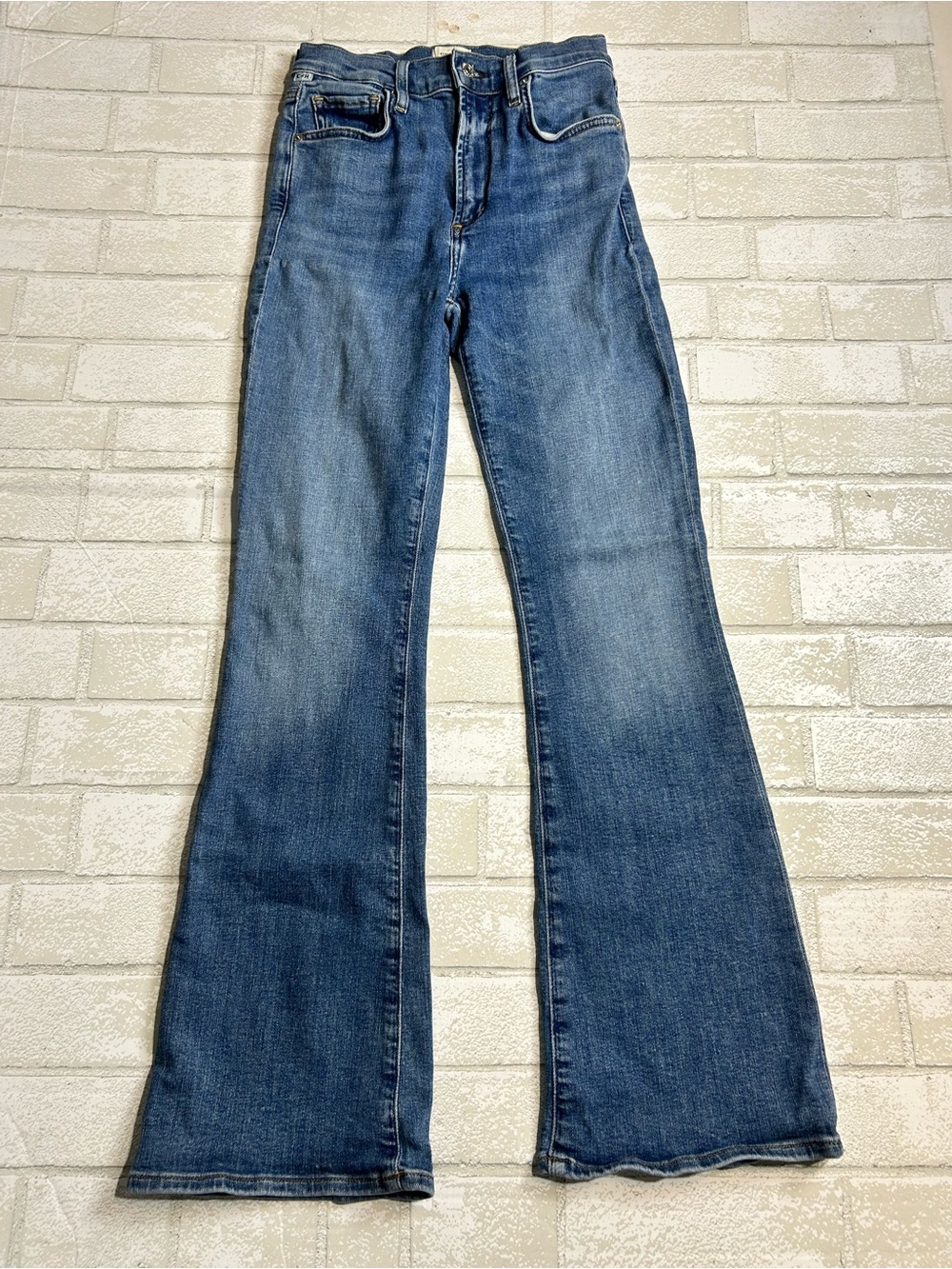 Citizens Of Humanity Lilah Medium Blue Flare Jeans Size 25